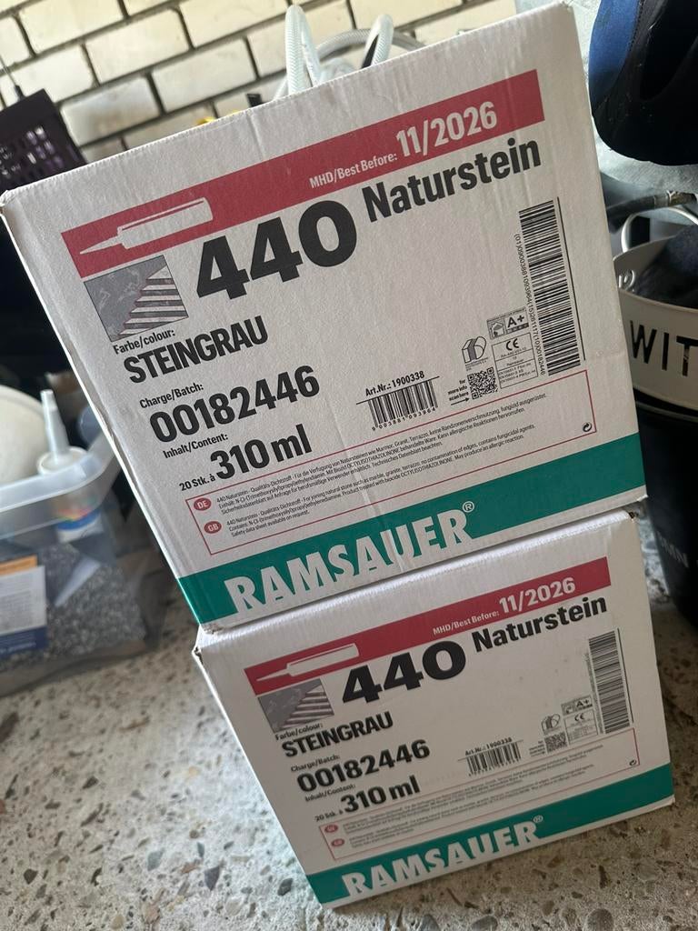 Siliconen kit/natuursteen kit ramsauer ottoseal saba, Ophalen, Overige materialen, Wandtegels, Minder dan 20 cm