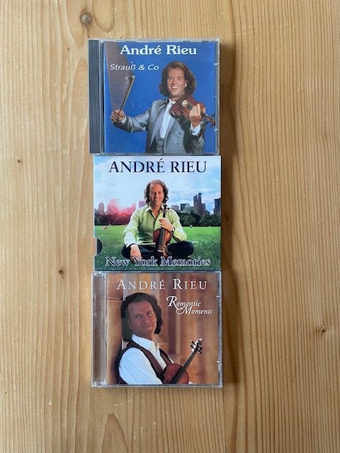 3 CD’S VAN ANDRÉ RIEU, Ophalen of Verzenden, Zo goed als nieuw, Album, Orkest of Ballet