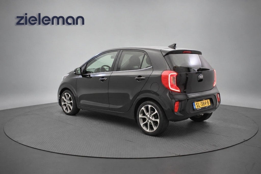 Kia Picanto 1.0 CVVT Colour Edition 5 Deurs - Carplay, Camer, Gebruikt, Met garantie (alle), 4 stoelen, Zwart
