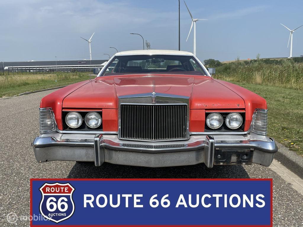 Lincoln Continental Mark IV | 1974 | Route 66 Auctions, Overige carrosserieën, Zwart, Bedrijf, Handgeschakeld