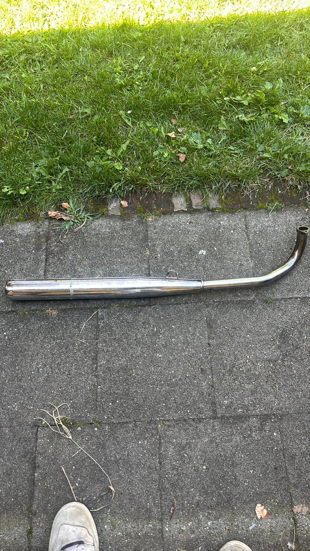 Chroome a35 tomos uitlaat, Ophalen of Verzenden, Zo goed als nieuw, Standard