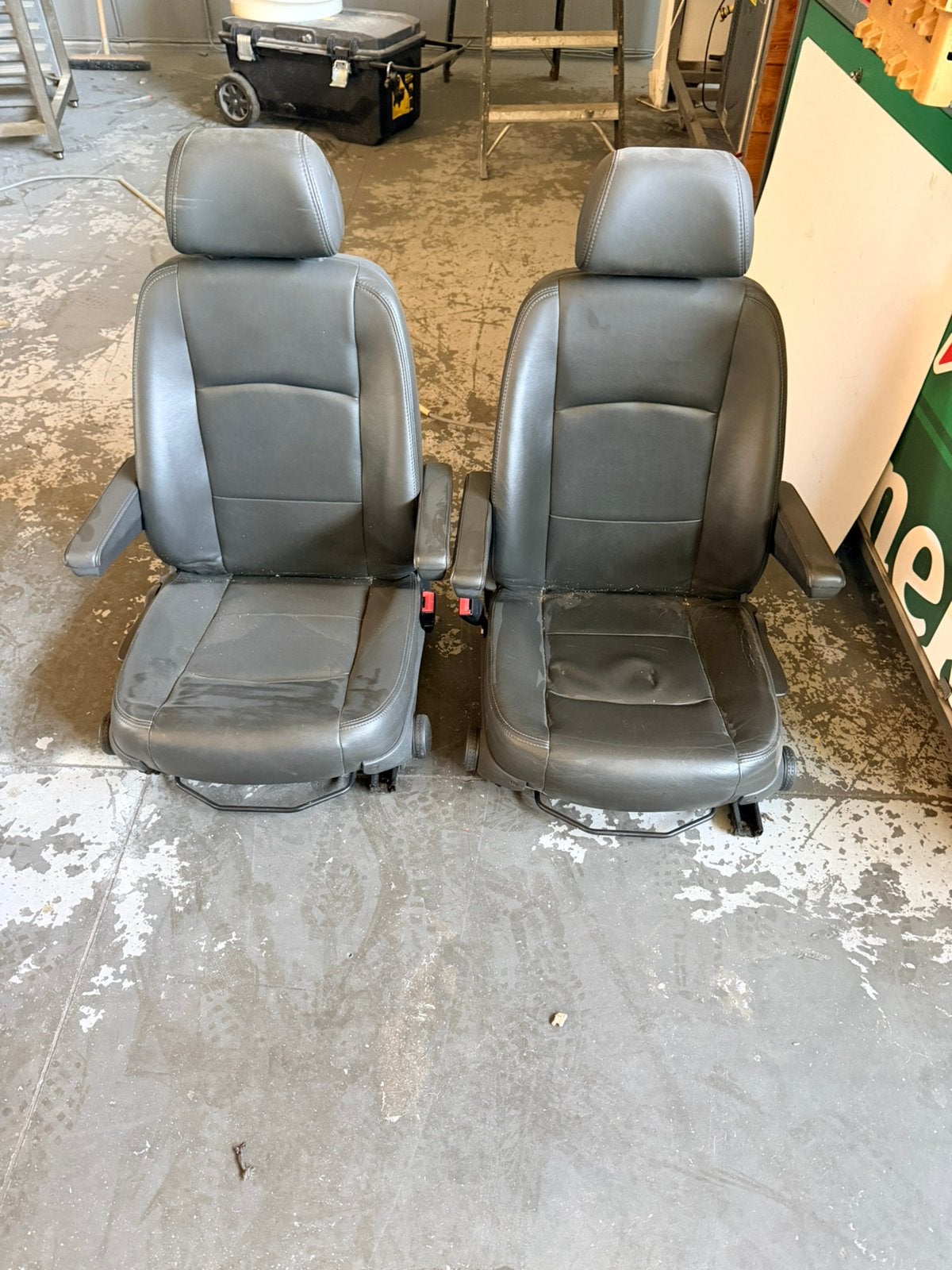Mercedes vito/viano leren Stoelen, Auto-onderdelen, Ophalen of Verzenden