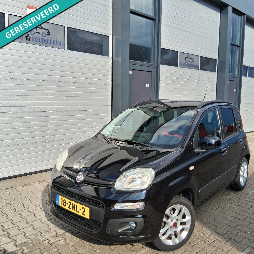 Fiat Panda Twinair Turbo/Semperit/2012/ CarPlay/ Garage onde, Auto's, Voorwielaandrijving, Dealer onderhouden, Stof, 40 €/maand
