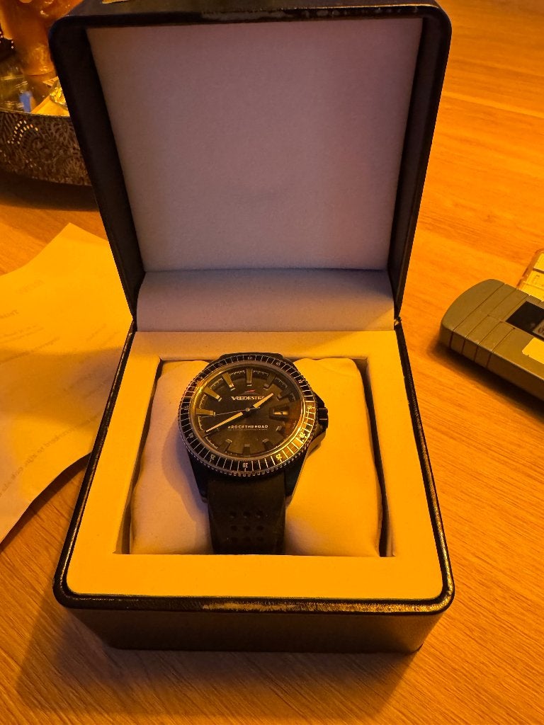 Horloges, Sieraden, Tassen en Uiterlijk, Horloges | Heren, Gebruikt, Polshorloge, Overige merken, Staal, Ophalen of Verzenden