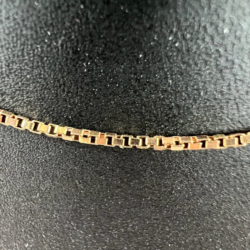 Gouden Ketting | 8k | 3,32g | venetiaan | 52cm | 411903, Sieraden, Tassen en Uiterlijk, Kettingen, Ophalen of Verzenden, Gebruikt