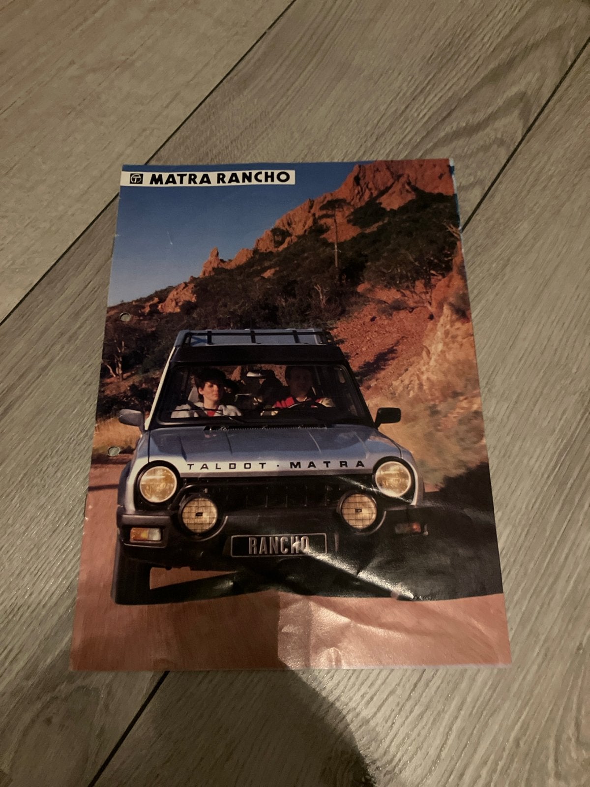 Matra Rancho Talbot Matra Brochure, Ophalen of Verzenden, Zo goed als nieuw, Overige merken