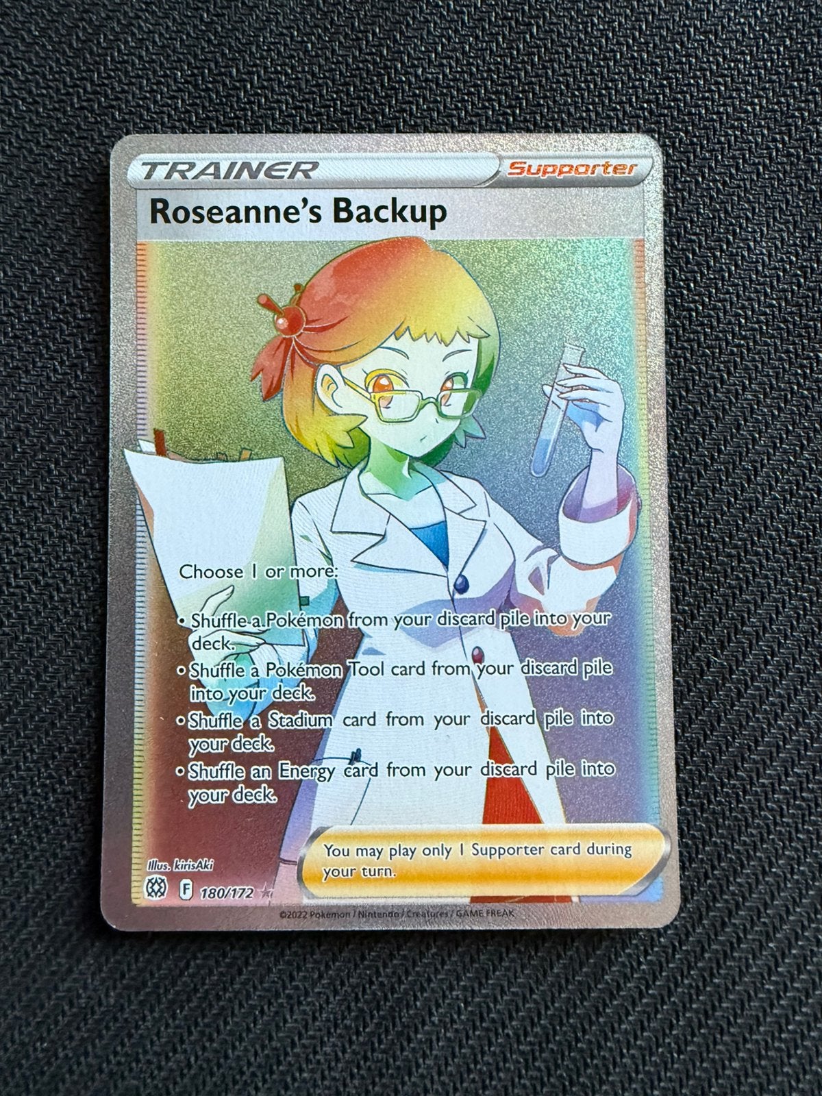 Roseanne’s Backup 180/172 Brilliant Stars Pokemon, Ophalen, Nieuw, Losse kaart