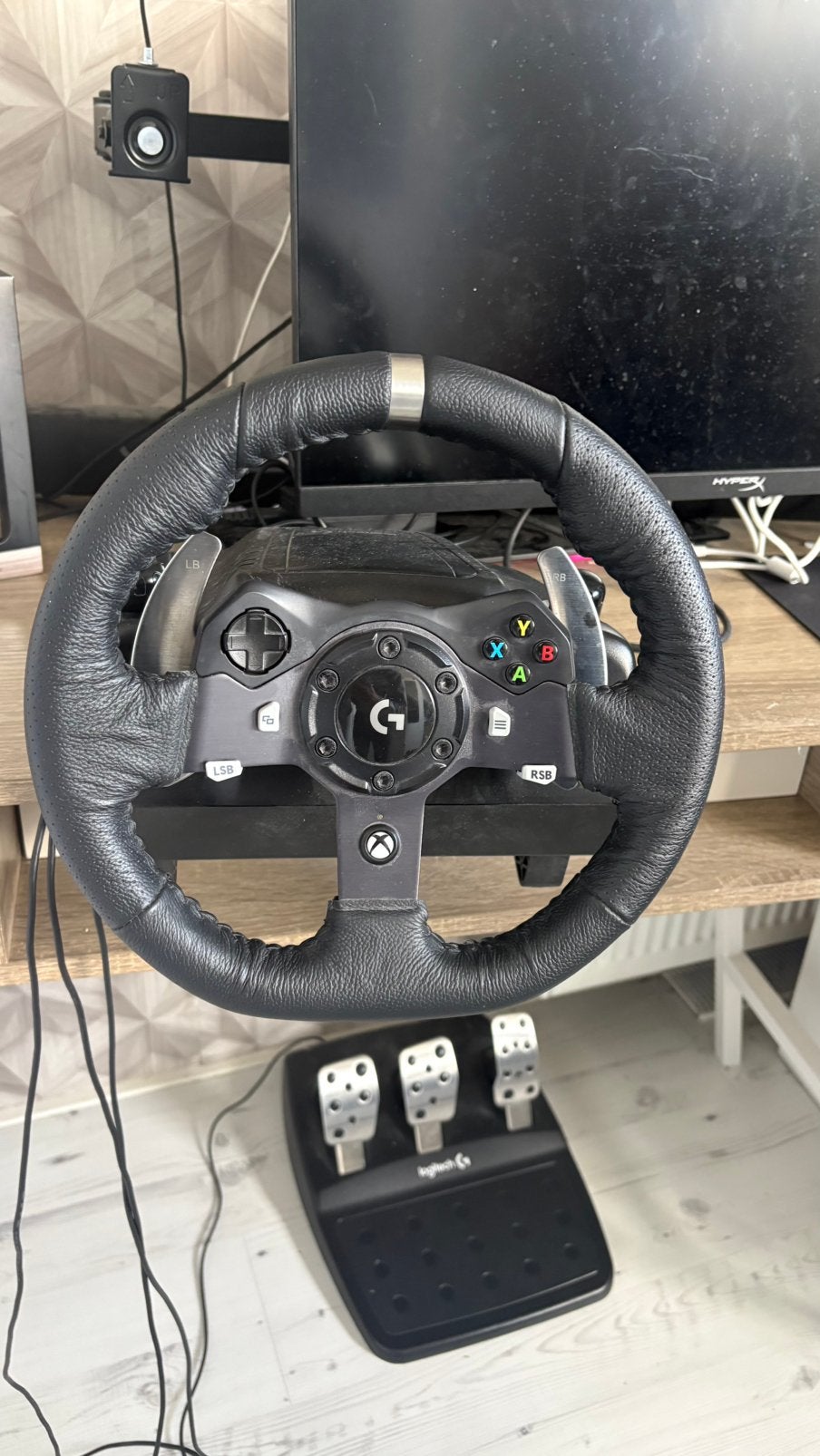 Logitech g920, Ophalen of Verzenden, Zo goed als nieuw, Stuurtje of Sportattribuut