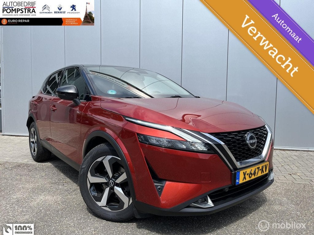 Nissan Qashqai 1.3 MHEV Xtronic AUTOMAAT N-Connecta/TREKHAAK, Auto's, Nissan, Stof, Euro 6, Qashqai, 725 kg