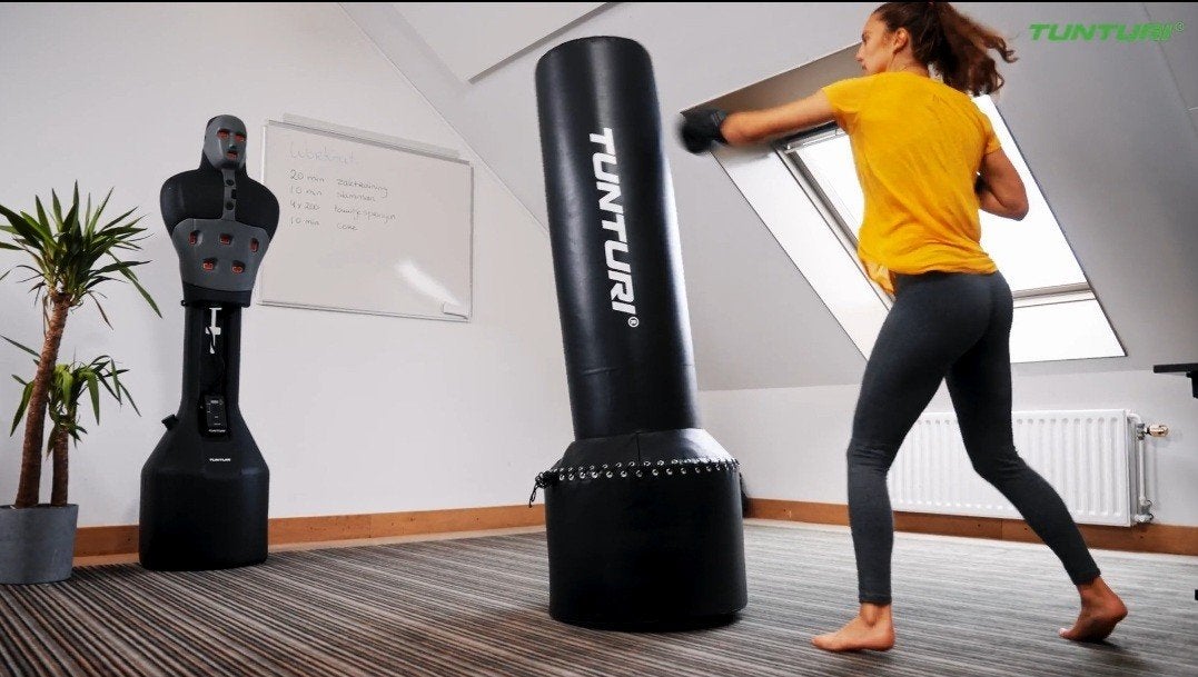 Tunturi Bokszak Staand - 170 cm - Zwart, Sport en Fitness, Ophalen, Bokszak