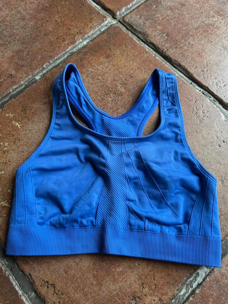 Sport BH - Maat M - HEMA, Maat 38/40 (M), Blauw, Ophalen of Verzenden, Fitness of Aerobics