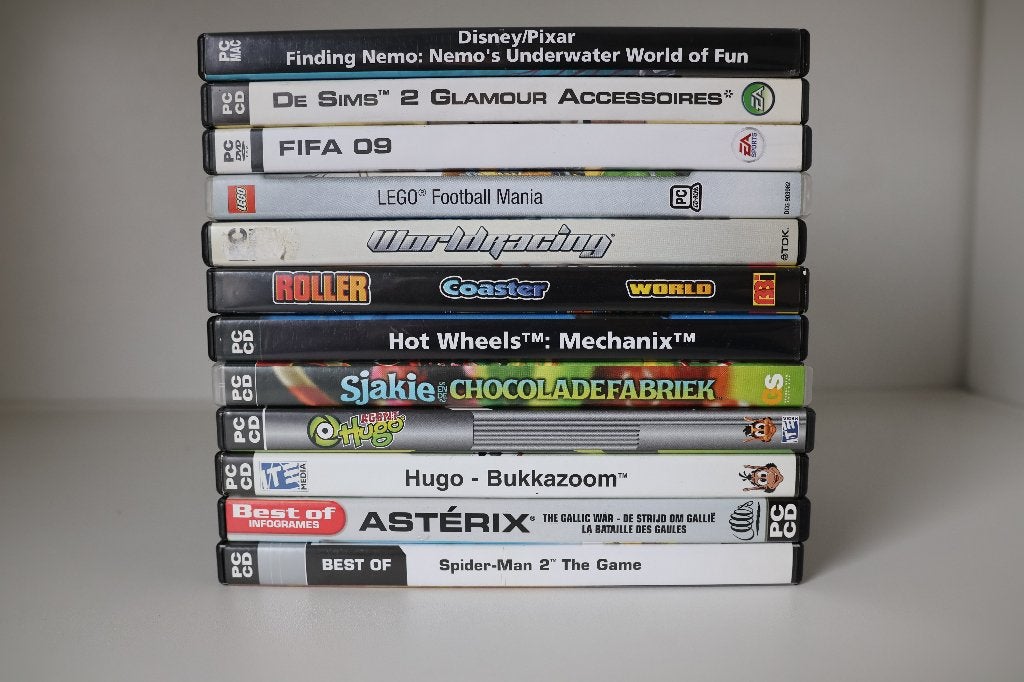 Diverse oude CR-Rom spellen, Gebruikt, Overige genres, Ophalen of Verzenden, 3 spelers of meer