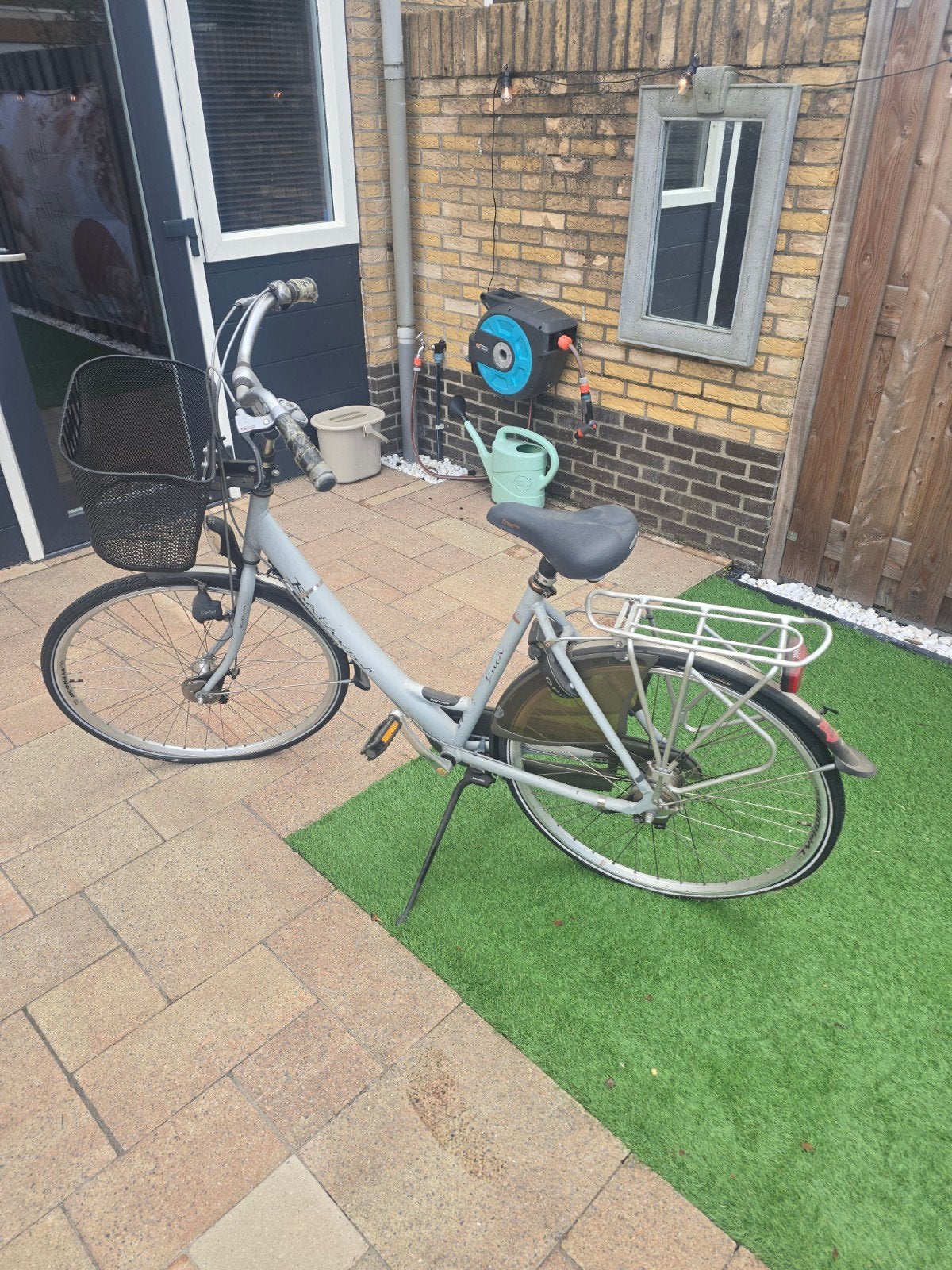 Batavus fiets met 7 versnellingen en lage instap, Ophalen, Gebruikt, Velgrem, Batavus