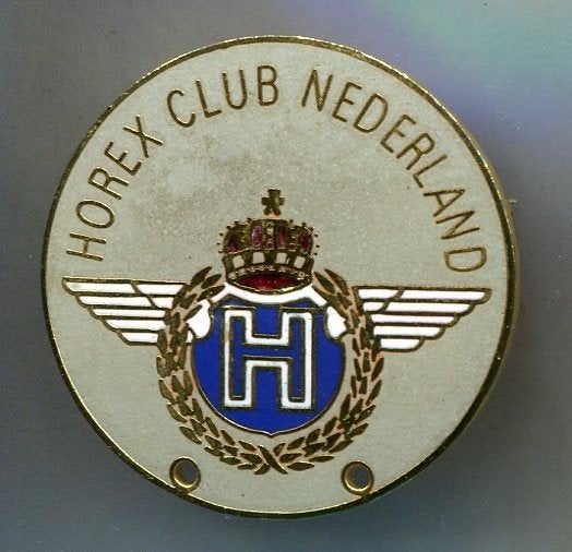 HOREX club NL email op koper motorfiets broche ( G_040), Verzenden, Nieuw, Transport, Speldje of Pin