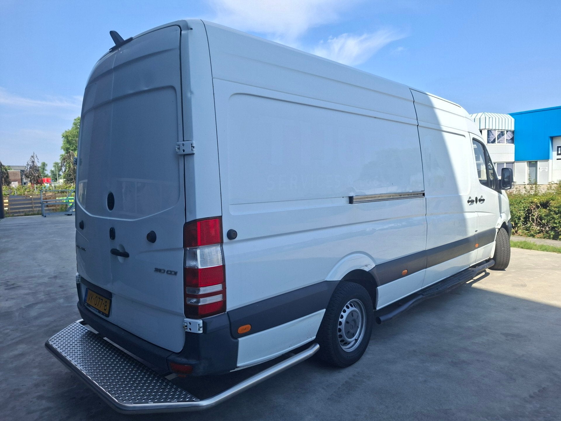 Mercedes-Benz Sprinter 310 2.2 CDI 432L HD Maxi Automaat €, Auto's, Euro 5, Gebruikt, Zwart, Electronic Stability Program (ESP)