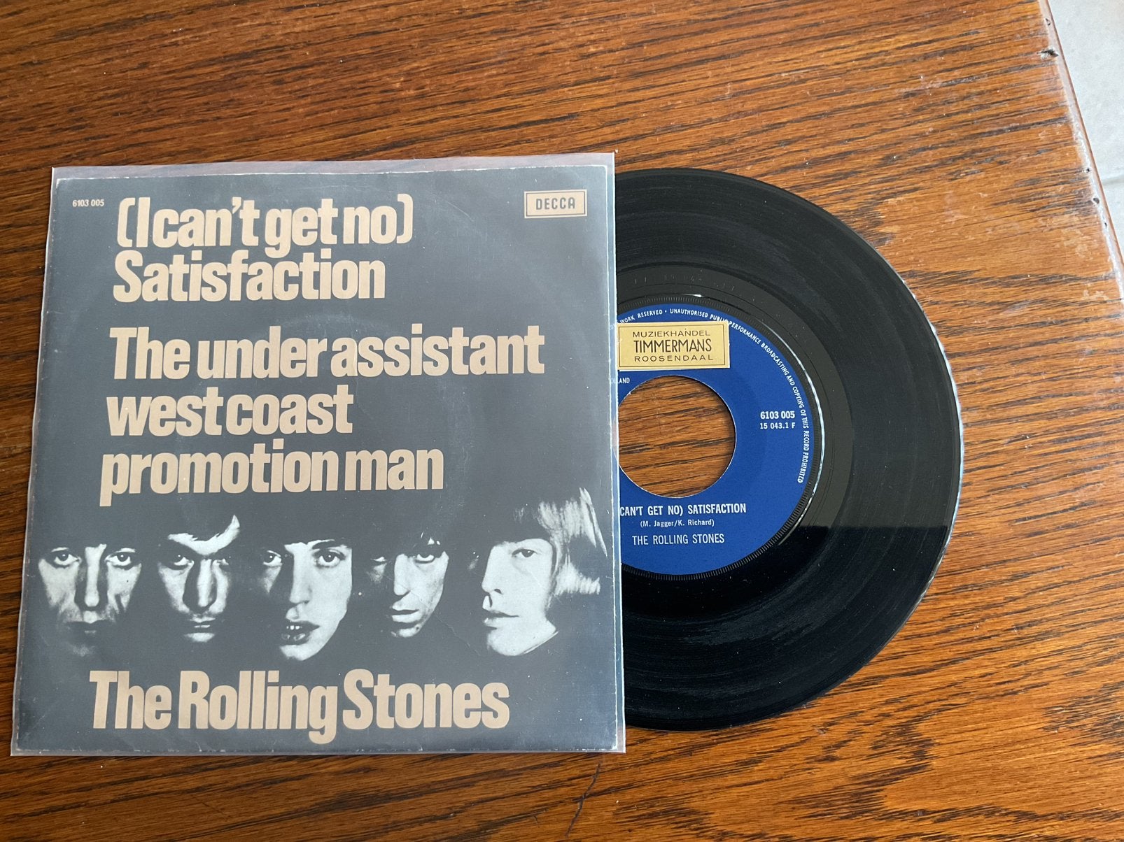Rolling Stones. (I can’t Get No) Satisfaction, Ophalen of Verzenden, Zo goed als nieuw, Pop