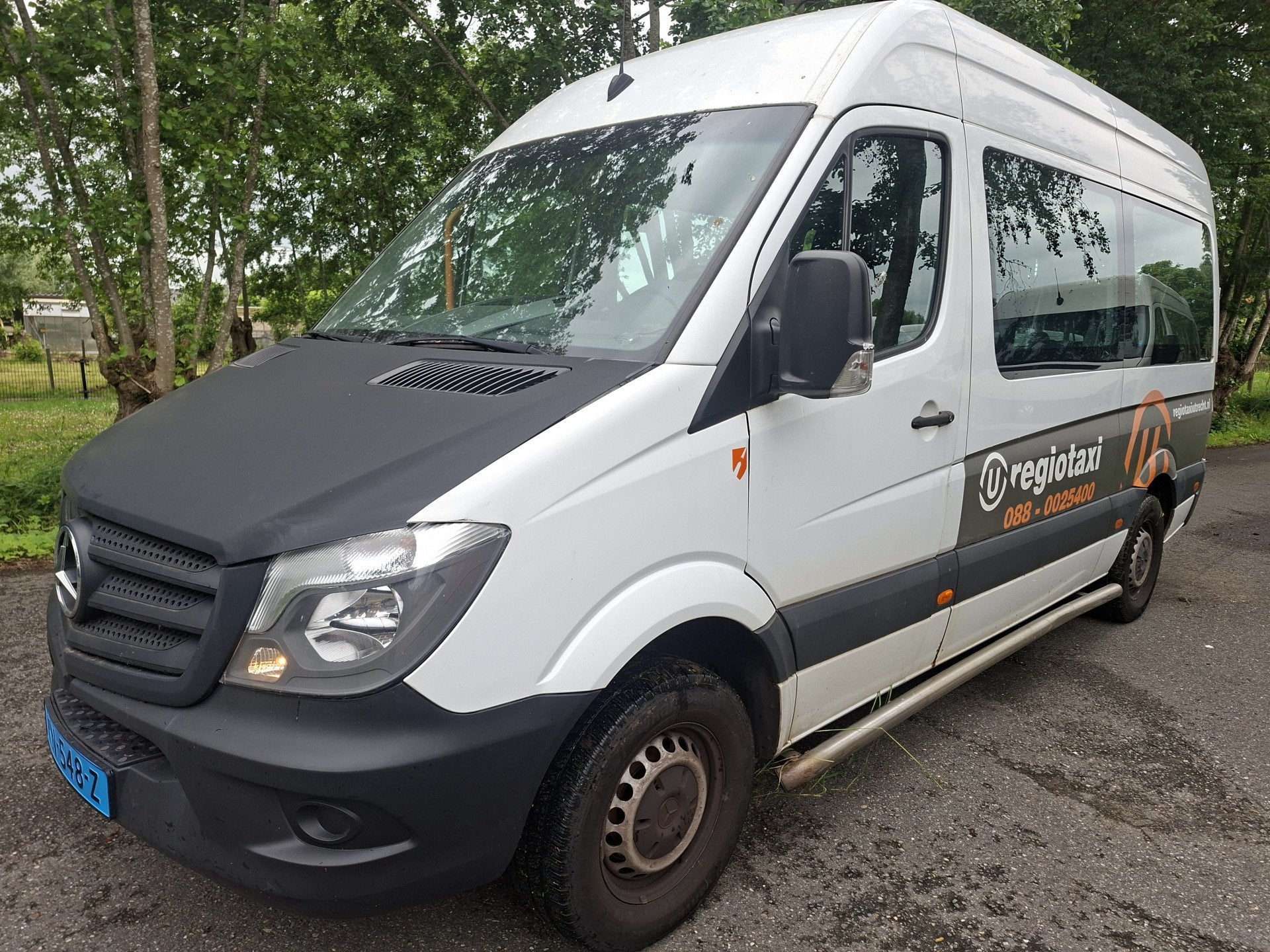 Mercedes-Benz Sprinter 316NGT 8750.- INCL BTW 7-PERSOONS ROL, Auto's, Automaat, Gebruikt, Wit, Origineel Nederlands