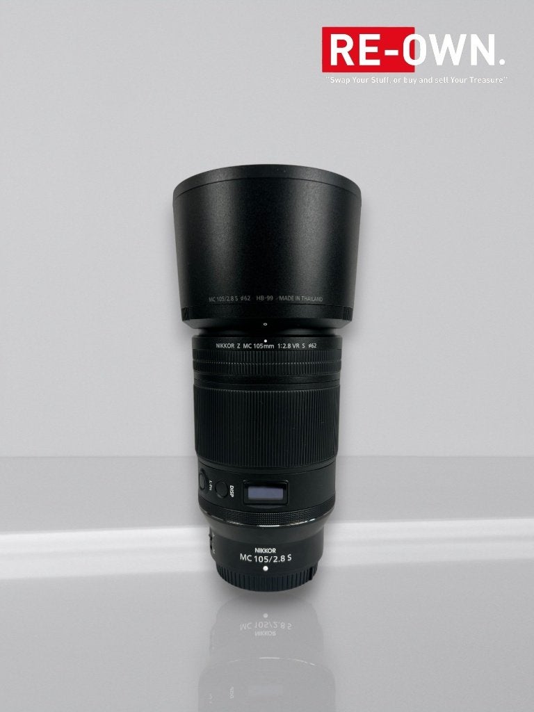 Nikon Z MC 105mm f/2.8 VR S (topstaat + doos + garantie), Autofocus, ,, Nikon Z-mount, Nikon