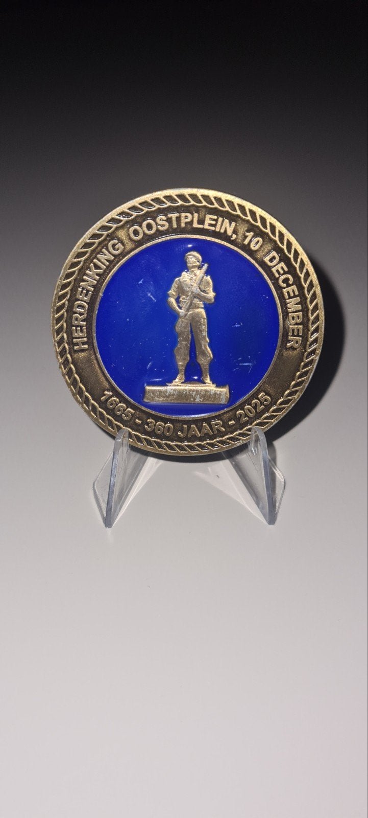 Mariniers Herdenkingsmunt coin, Ophalen of Verzenden, Overige materialen, Nederland