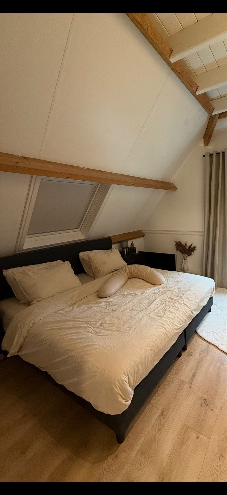 beterbed boxspring 180x200 1 jaar oud, Tweepersoons, Ophalen of Verzenden, Zo goed als nieuw, 180 cm