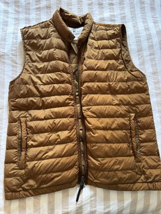 Woolrich bodywarmer mt L., Ophalen of Verzenden, Zo goed als nieuw, Maat 52/54 (L), Bruin