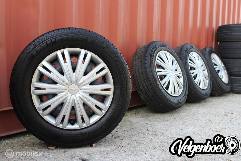 Mercedes Vito / Viano velgen + Imperial zomerbanden 7/7,5mm!, Gebruikt, 16 inch, Banden en Velgen, Mercedes Benz
