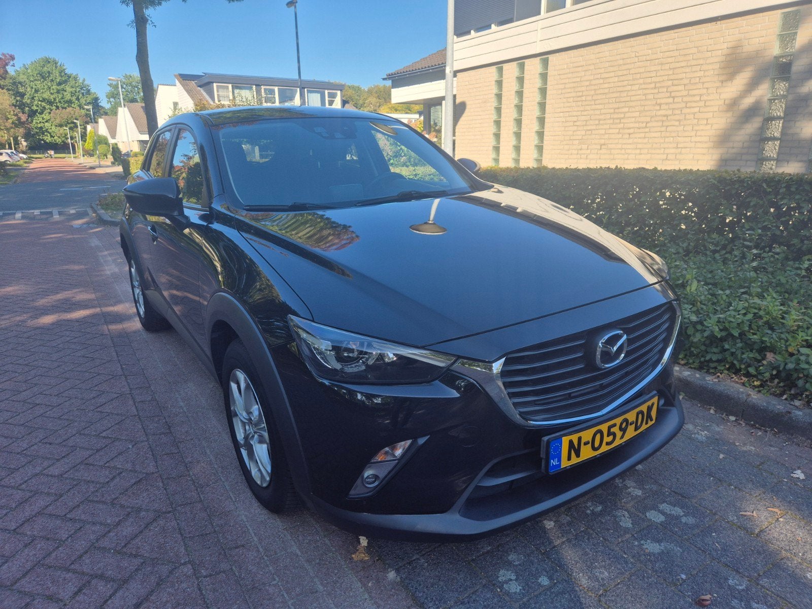 Mazda CX-3 2.0 Skyactiv-g 88KW 2015 Zwart, Auto's, Voorwielaandrijving, 1998 cc, Zwart, 4 cilinders
