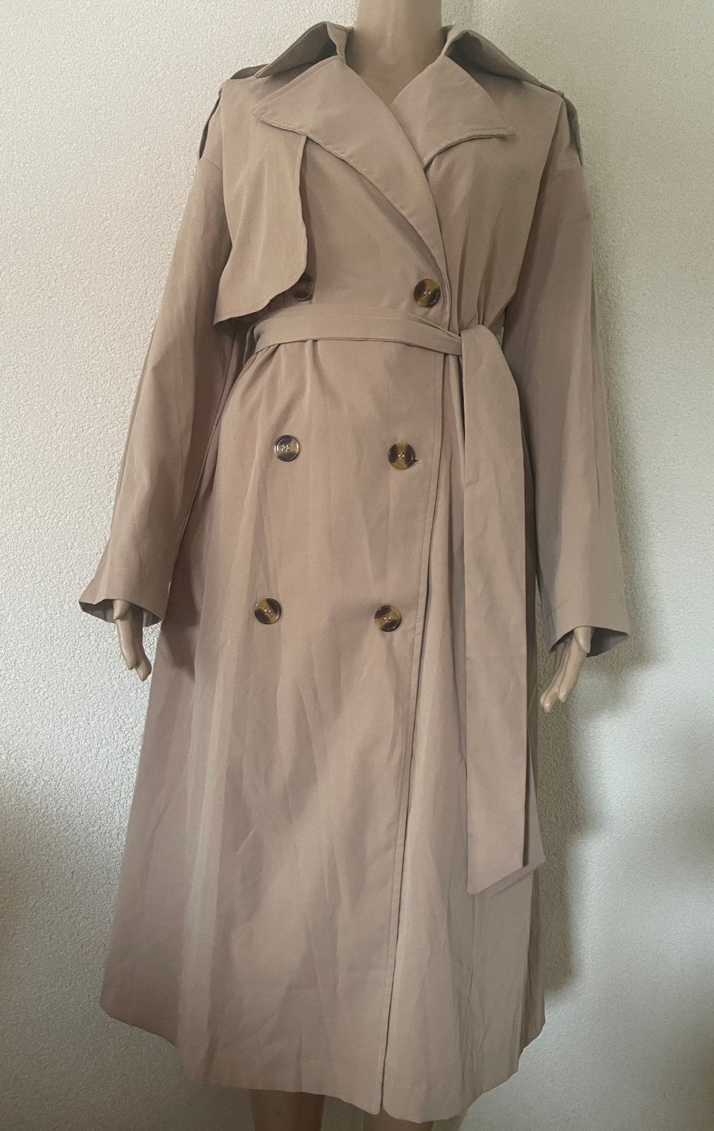 Summer trench coat, Ophalen of Verzenden, Zo goed als nieuw, Beige