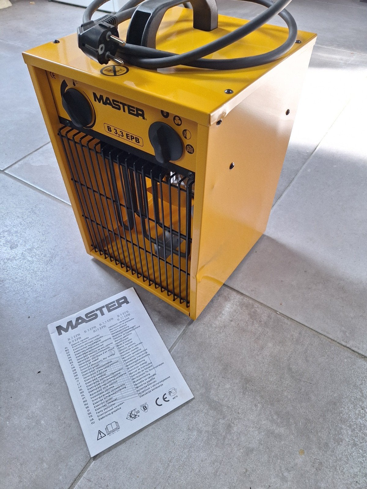 Heater MASTER 3,3 EPB., Ophalen of Verzenden, Zo goed als nieuw