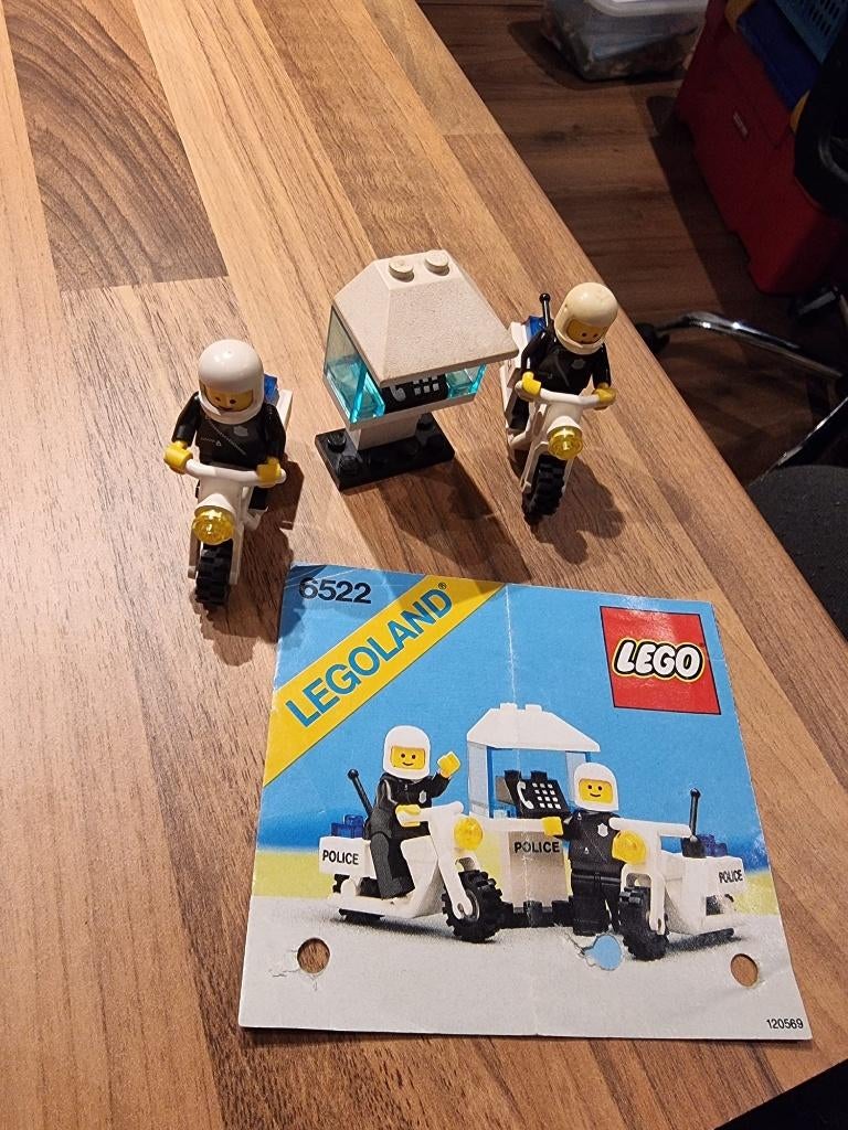Lego 6522 Highway patrol, Kinderen en Baby's, Speelgoed | Duplo en Lego, Ophalen of Verzenden, Gebruikt, Complete set, Lego
