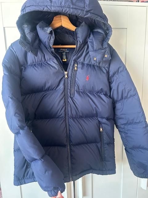Ralph Lauren puffer jas donkerblauw, Blauw, Ralph Lauren, Overige maten, Ophalen of Verzenden