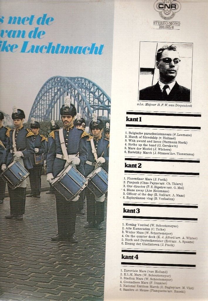 Luchtmachtkapel - op Mars -vinyl dubbelLP Luchtmacht, Ophalen, Luchtmacht, Nederland