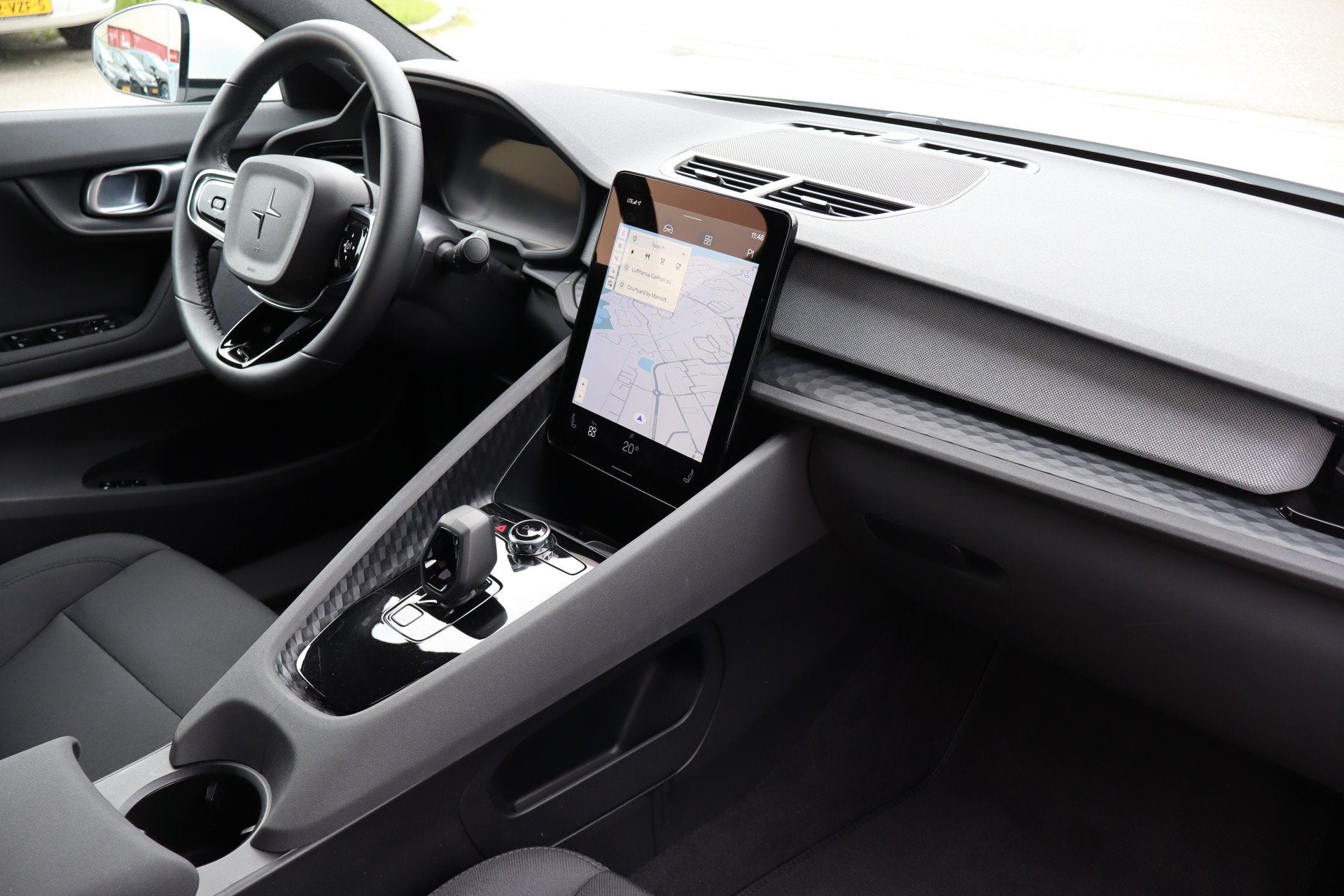 Polestar 2 Long Range Single Motor 78 kWh 94% SOH/Pilot pack, Auto's, Gebruikt, Zwart, 24 min, 1969 kg