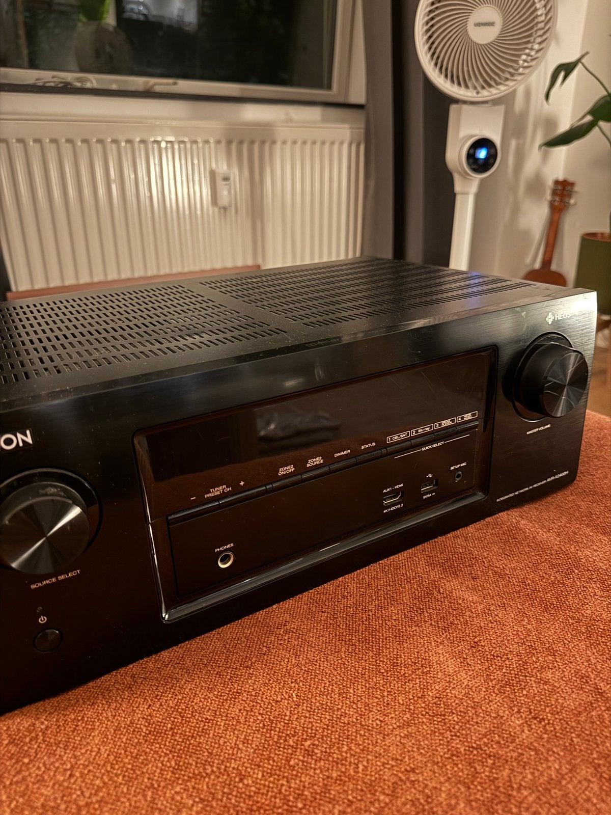 Denon X2400H 4K AVR (WiFi), Ophalen, Zo goed als nieuw, 120 watt of meer, Denon