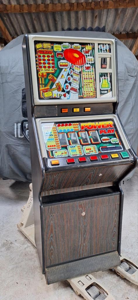 Oude fruit gokautomaat - Power Play - Leuk voor mancave!, Verzamelen, Overige munten, Ophalen, Gebruikt