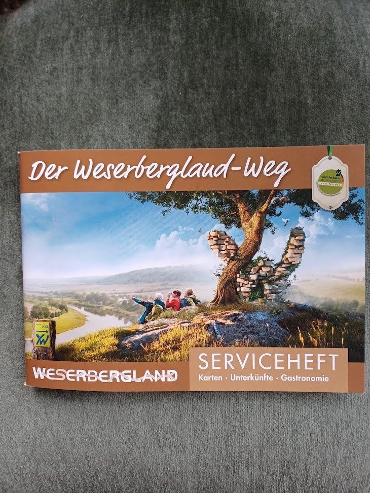 WESERBERGLAND-WEG / Duitsland hike 220 km / Hameln Rinteln, Boeken, Overige merken, Fiets- of Wandelgids, Europa, Ophalen of Verzenden