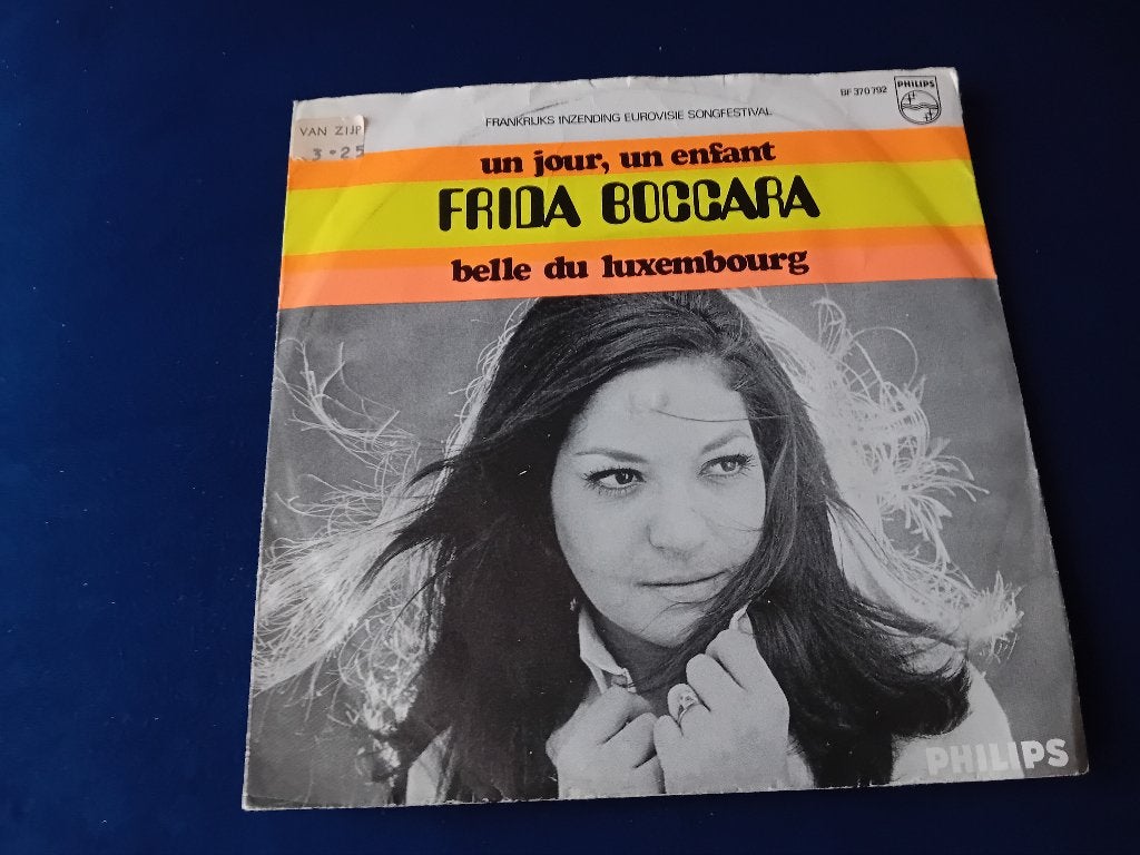 Frida Boccara - Un Jour , Un Enfant t 2445, 7 inch, Zo goed als nieuw, Pop, Overige typen