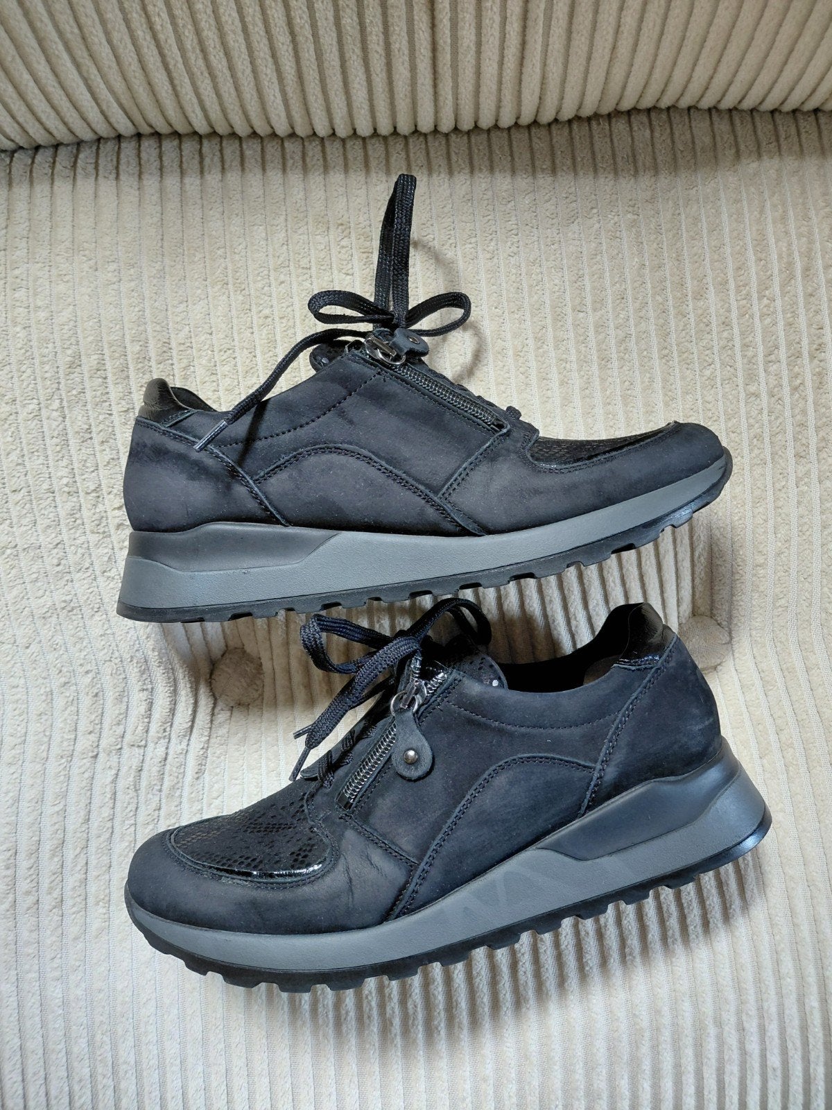 als nieuw WALDLÄUFER dames sneakers mt 6 Weite H, Waldlaufer, Zwart, Ophalen of Verzenden, Sneakers of Gympen