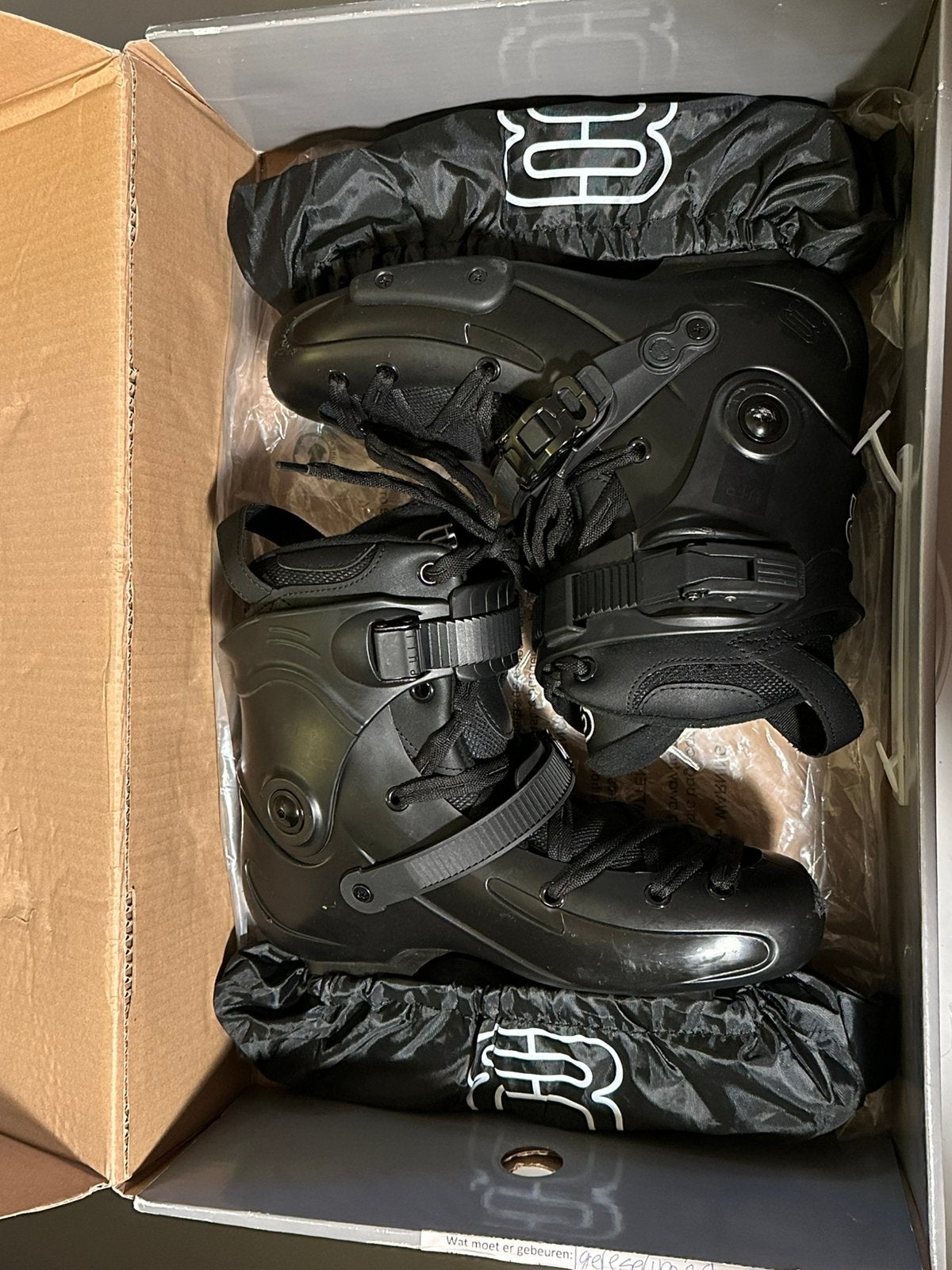 Rolschaatsen FR skates- FR UFR 80 inline skates - BLACK, Sport en Fitness, Skeelers, Ophalen, Zo goed als nieuw