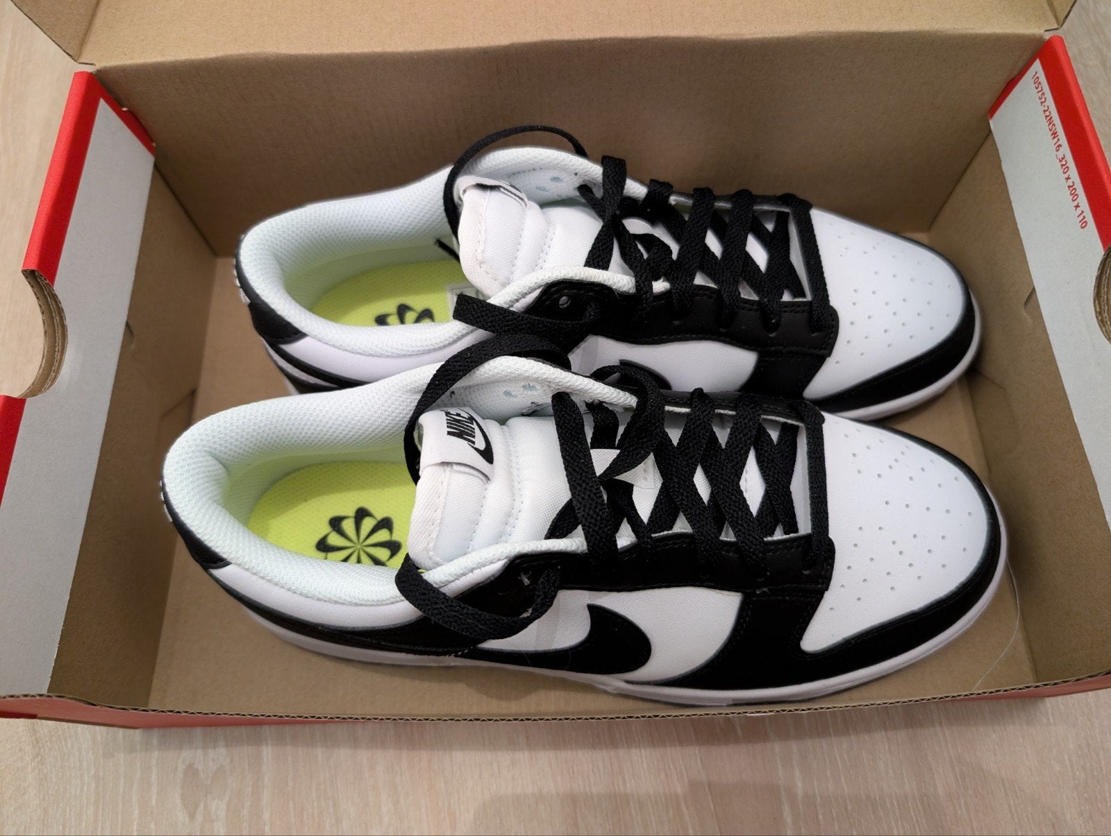 Nieuwe Nike Low Dunk Nature sneakers maat 40,5, Zwart, Nike, Nieuw, Ophalen of Verzenden