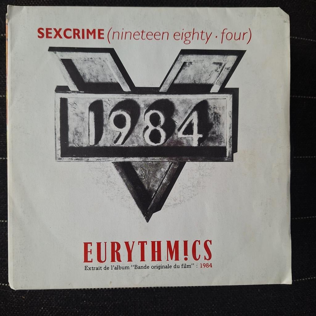 Eurythmics Sexcrime 1984, Ophalen of Verzenden, Zo goed als nieuw, Pop