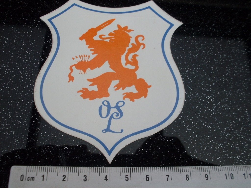sticker OSL logo embleem Oud-Strijders Legioen, Verzenden, Zo goed als nieuw, Bedrijf of Vereniging