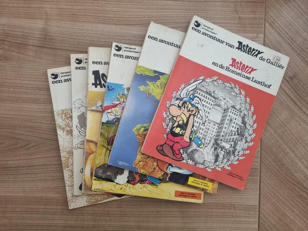 Asterix en Obelix collectie ( 6st ), Meerdere stripboeken, Verzenden, Gelezen, Goscinny & Uderzo