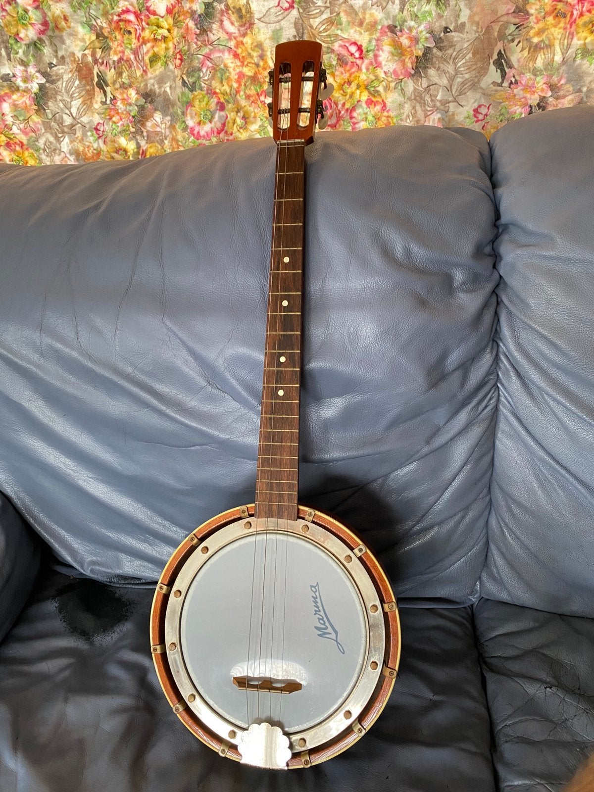 Banjo, Muziek en Instrumenten, Ophalen of Verzenden, Zo goed als nieuw, Gitaarbanjo