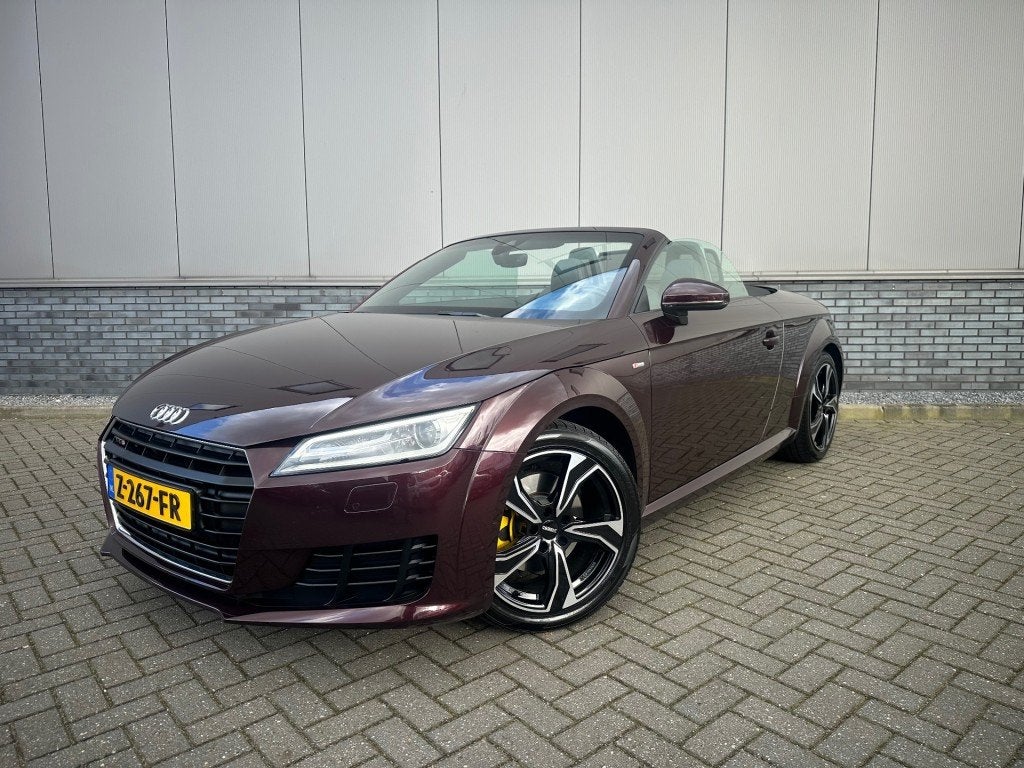 Audi TT Roadster 2.0 TFSI PRO LINE +, Auto's, Audi, Lederen bekleding, TT, Gebruikt, 4 cilinders