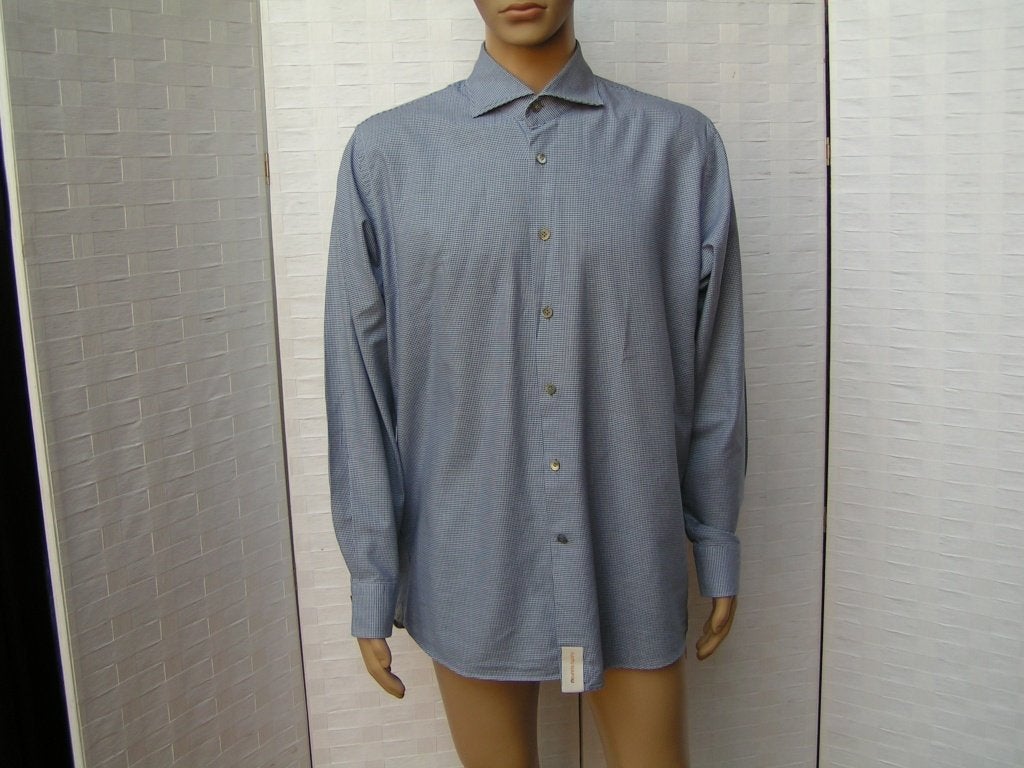 ARTU NAPOLI overhemd,Mt 2XL(45) als nieuw, Tweedehands, Blauw, Tweedehands, Ophalen of Verzenden
