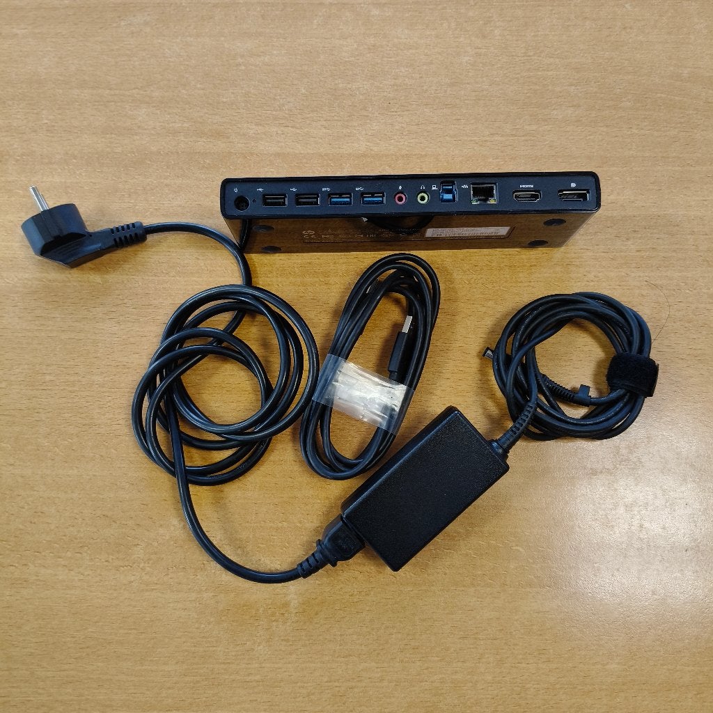 HP 3005pr usb 3.0. port replicator inclusief adapter / kabel, Computers en Software, Ophalen of Verzenden, Gebruikt, Laptop