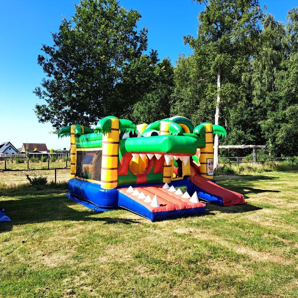 Te Huur Springkussen Multifun Krokodil, Ophalen, Zo goed als nieuw, Overige