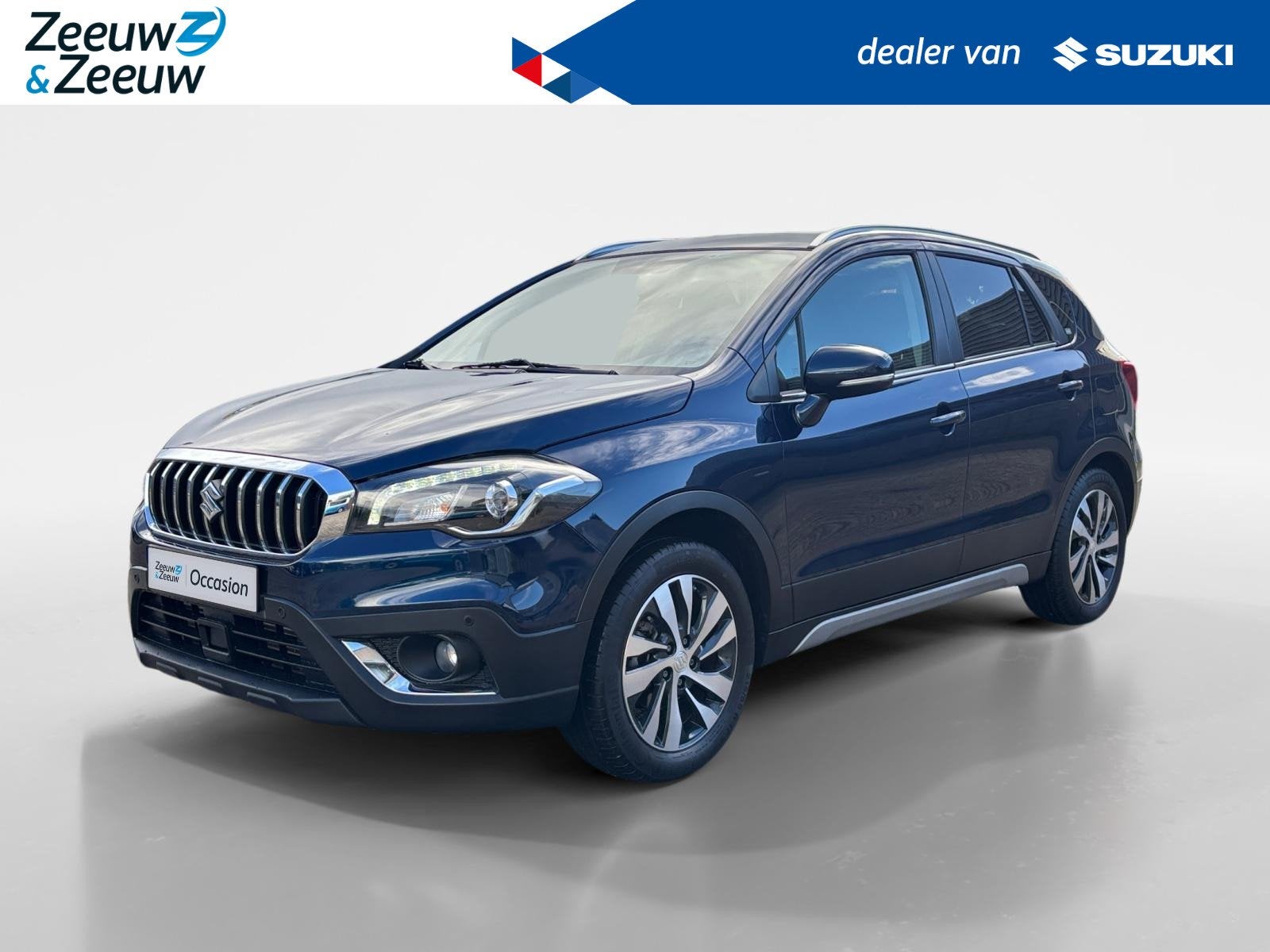 Suzuki S-Cross 1.4 Boosterjet Style Smart Hybrid | Trekhaak, Auto's, Voorwielaandrijving, 12 maanden, Gebruikt, 4 cilinders
