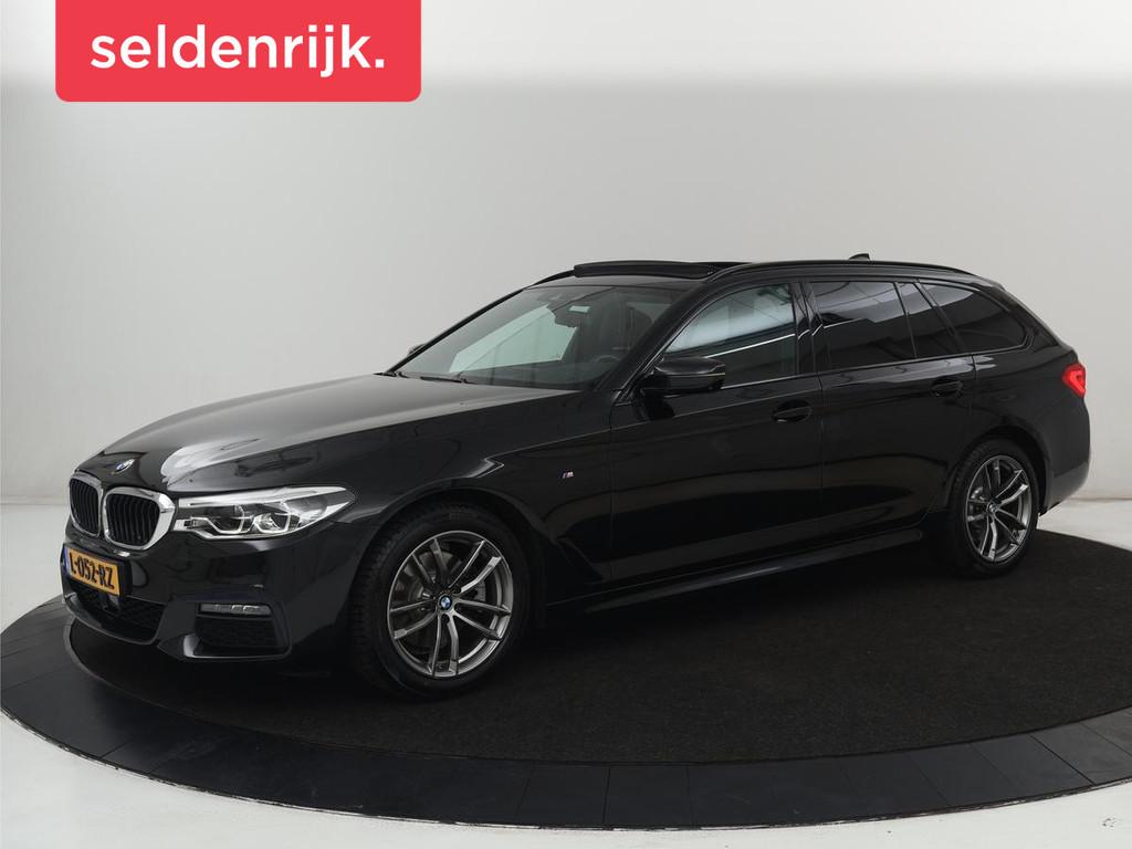 BMW 5-serie 520i M Sport | Panoramadak | Stoelventilatie | H, Auto's, BMW, Automaat, 1998 cc, Achterwielaandrijving, Gebruikt